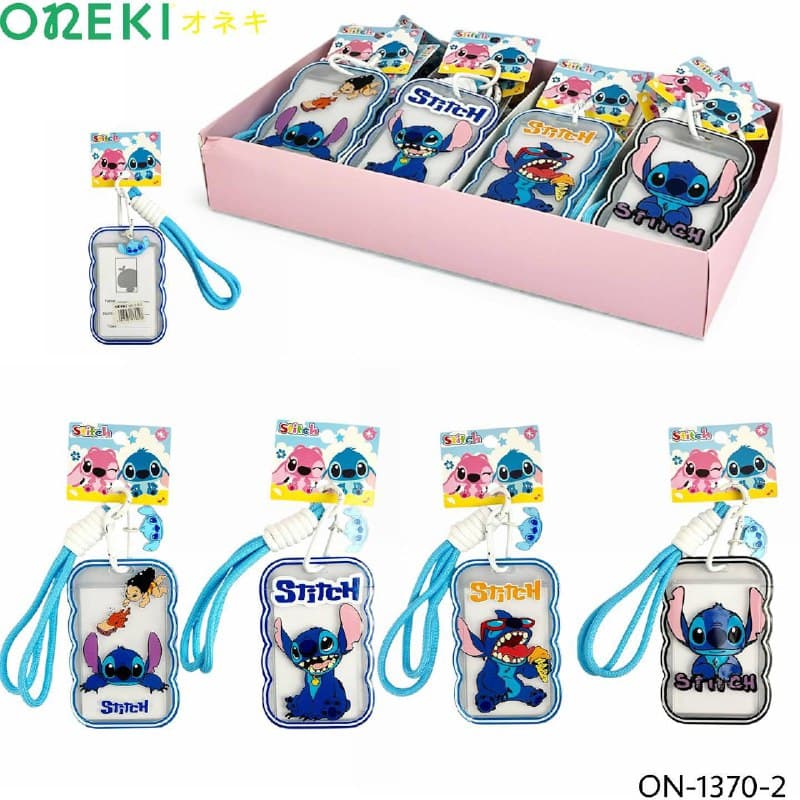 Бейджик пластиковый вертикальный детский STITCH, ON-1370-2