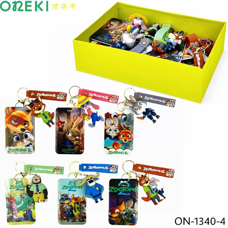 Бейджик пластиковый вертикальный Zootopia, ON-1340-4