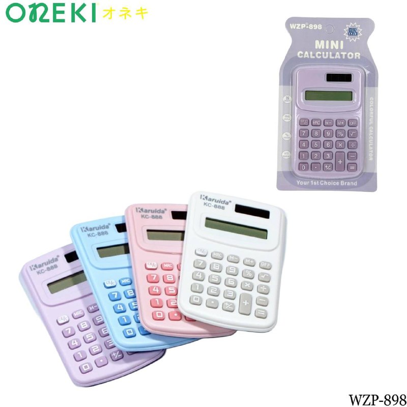 Калькулятор мини детский, 8 разрядов, WZP-898