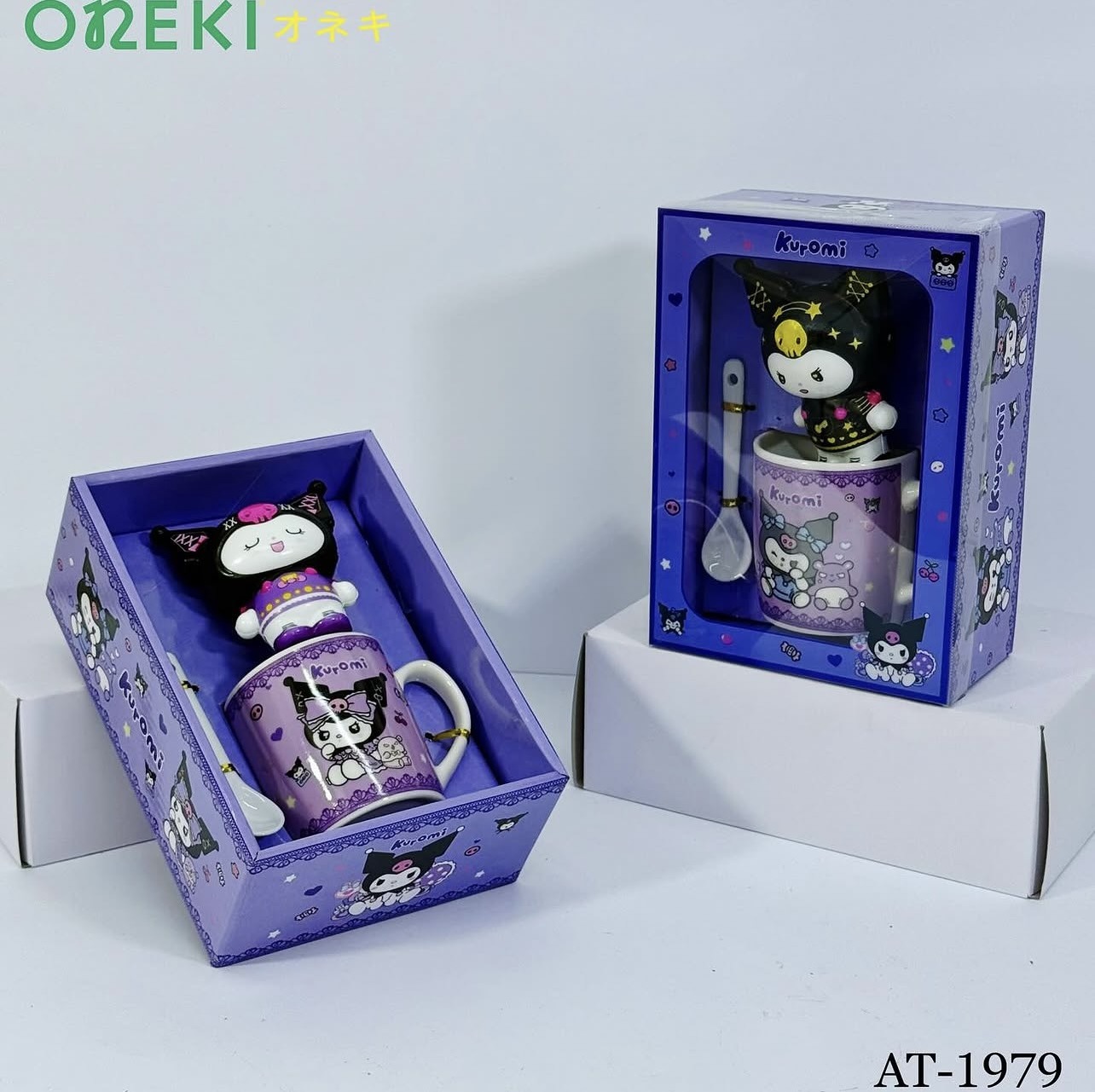 Подарочный бокал KUROMI+игрушка, AT-1979-1